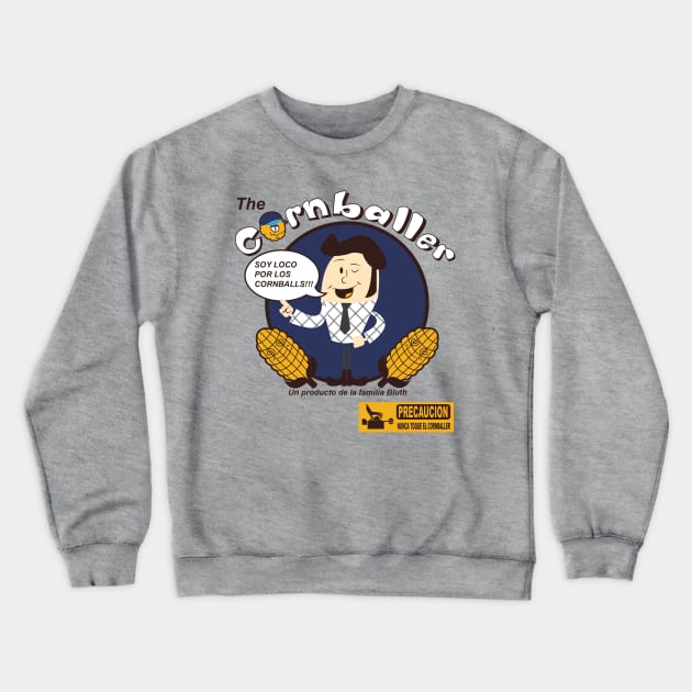 The Cornballer Crewneck Sweatshirt by beware1984